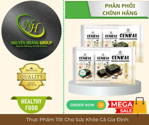 Lốc 3 Gói - Rong Biển Ăn Liền GENKAI  Vị Truyền Thống 9g( 3 Gói × 3gr)