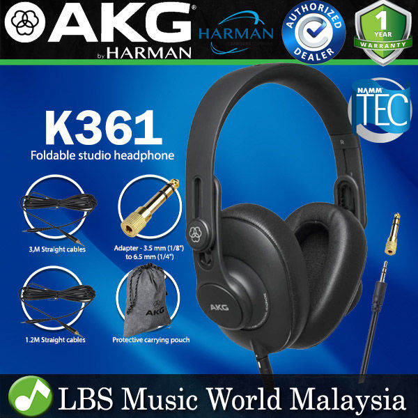 AKG K361 Pro Audio Closed Back Over Ear and Foldable studio Headphones K 361 K 361 Lazada