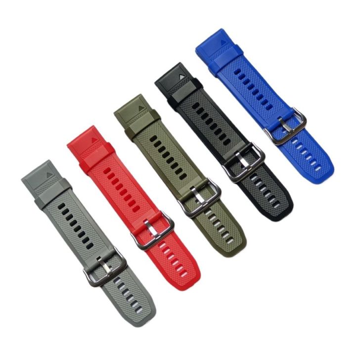 STRAP JAM TANGAN KARET SPORT KD 6678 TALI JAM TANGAN UNIVERSAL 24 MM