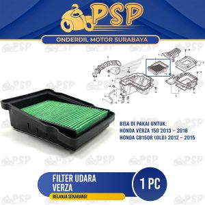 Filter Udara Verza - Saringan Hawa Udara Screen Cleaner Honda CB 150 K15 2012 Lama Old Versa K18