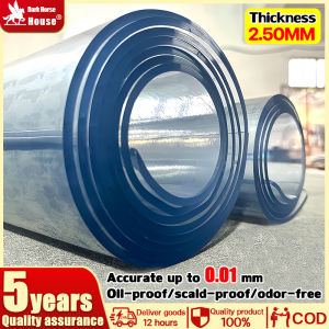 【Warranty 5 years】24 hours delivery 2.5mm thickness pvc table cloth transparent table cover clear table cloth waterproof plastic table cover pvc table mat transparent table mat table protector mat transparent table cloth