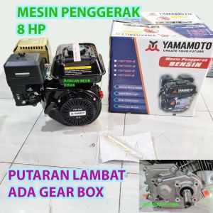 Mesin Penggerak Bensin Yamamoto YMT220B 8 HP Engine Putaran Lambat