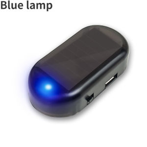 SCH Solar Power Led Lights Car Solar Led Warning Light Strobe Flash Alarm Anti-theft Blink Simulation Caution Security Lamp for All Cars