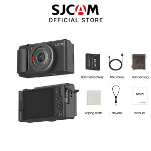 SJCAM 48MP ใน ZV200 5K กล้องดิจิทัลคอมแพ็ค Ultra HD IPS 2.83 นิ้ว พลิกหน้าจอได้ ตั้งเวลาถ่ายเองได้ 16 เท่า ตรวจจับใบหน้า ไจโรสโคป 6 แกน ป้องกันการสั่นไหว แบตเตอรี่ในตัว ของขวัญสำหรับวัยรุ่นกล้องวิดีโอบล็อก