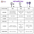 Vợt muỗi thông minh Tuli VM01 Công suất 2W, Kiêm đèn bắt muỗi, 3 lớp lưới an toàn sử dụng, Bảo hành 12 tháng. 