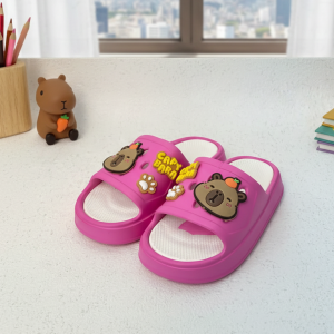 FEDOR D-091-2 SANDAL ANAK SLOP KARAKTER CAPYBARA/SANDAL C-091-2 SLOP CAPYBARA SUPER SOFT ANTI SLIP