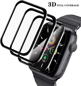 Apple Watch กระเป๋าโค้ง 3 มิติ ฟิล์มกันรอย ฟิล์มติดนาฬิกา Series 1/2/3/4/5/6/7/8SE 38/40/42/44/45mm