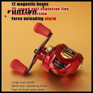 runtian Casting Rod To Fight The Black Road Ya Fishing Reel Magnetic Double Brake Teardrop Wheel Anti-Frying Line Long-Distance Casting Road Ya Wheel Teardrop Wheel