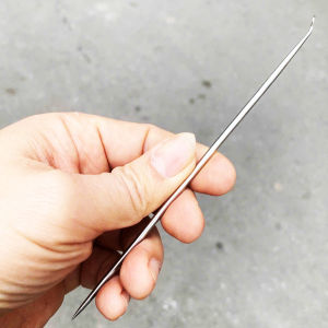 Que Lấy Dị Vật Inox 15.5cm – Hai Đầu Đa Năng Bền Đẹp y tế thí nghiệm