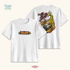 Kaos Hitam Putih Sepak Bola Anak Laki Laki 12 Tahun 100% Cotton Combed Print Fashion Motif Mario Bross Tren Populer Tahun Ini Baju Anak Laki Laki Korean Style