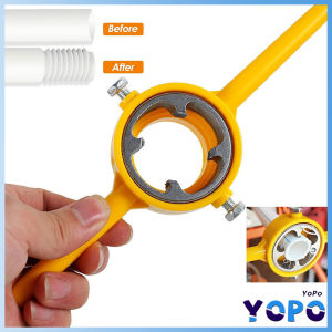 YoPo PVC Pipe Threader NPT Thread Tap Die Set Plumbing PVC Thread Tool