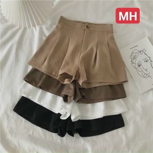 Quần Short nữ lưng cao chất tuyết mưa mềm dễ mặc [ Shop Phát Tài 90 ]