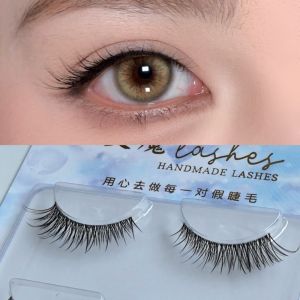NEXTYOO Japanese Cosplay False Eyelashes Natural Look 3D Effect Manga Lashes  Long Air Spiky Lashes for Women