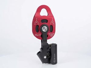 Alomejor Aluminium One Way Climbing Pulley Lifting Heavy Objects Lifting Tool Super Light Device Ascenders Lifter Drag Lifting Equipment