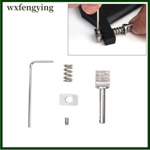 wxfengying Longboard ชุดสกรูครีบกระดานโต้คลื่นชุดอุปกรณ์เสริมกระดานโต้คลื่นแบบสแน็ปอย่างรวดเร็วทำจากสแตนเลสสำหรับกล่องครีบกลาง