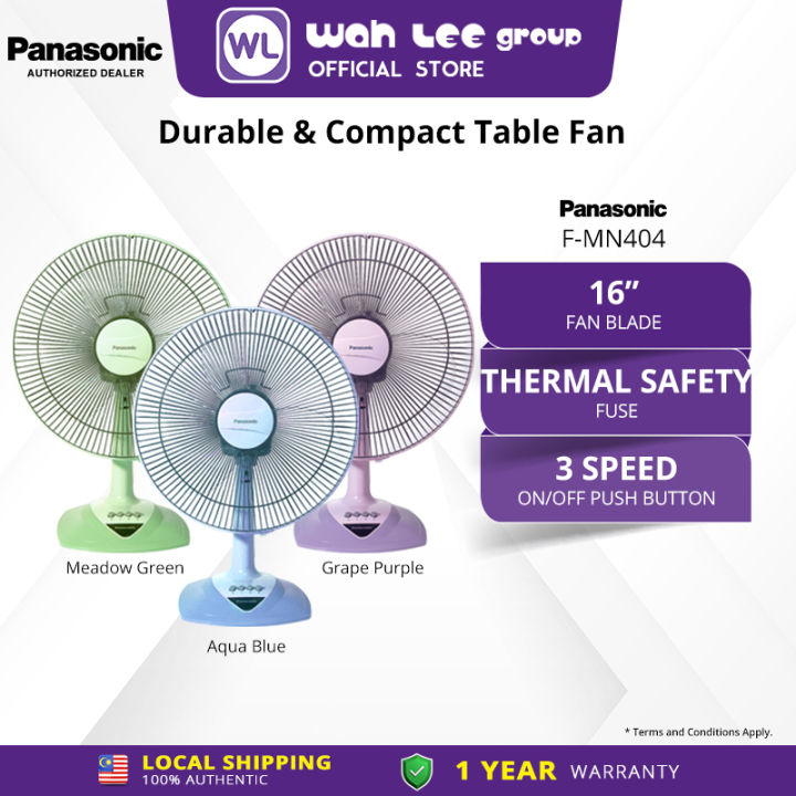 Panasonic Inch Table Fan F Mn Speed On Off Switch Base Kipas Meja Kipas Angin Berdiri