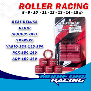 PCX 150-Roler racing teflon vario 125 Platinum racing roller honda pcx lokal ukuran 14 gram 12 gram cvt upgrade honda modif