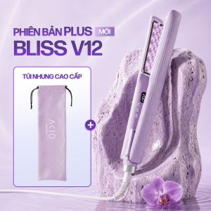 Máy dập phồng chân tóc Bliss V12 thương hiệu AKIO BEAUTY chân dập SafeLift 3D độc quyền