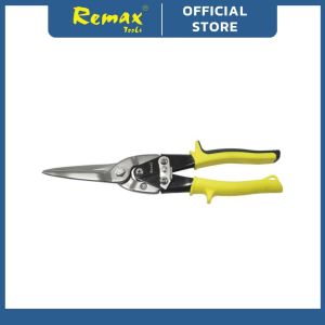 Remax 12" Aviation Tin Snips Straight Extra Long Cut Comfortable Grip Scissors for Cutting Metal Sheet 81-TS804