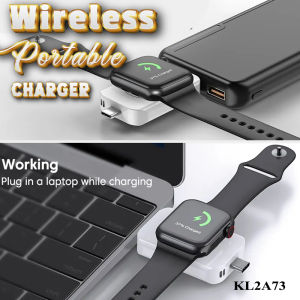 Wireless Watch Charge Portable USB C Charging Dock Station Type C Fast Charging Magnetic Watch Charger