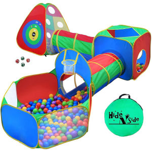 5pc Kids Ball Pit Tents and Tunnels Toddler Jungle Gym Play Tent with Play Crawl Tunnel Toy for Boys babies infants Children Pit Balls NOT Included Indoor Outdoor Gift Target