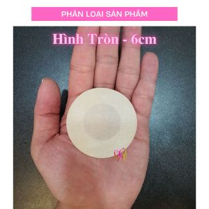[HCM]60 Miếng dán ngực nữ giấy miếng dán ti ngực giấy hình hoa mai hình tròn cao cấp dùng 1 lần nhỏ gọn tiện lợi thay áo ngực thoải mái đi mưa tắm biển (MS 01008) Anna Shop
