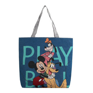 TB136 - Totebag Resleting Totebag Kanvas Totebag Wanita Tas Kuliah Totebag Besar