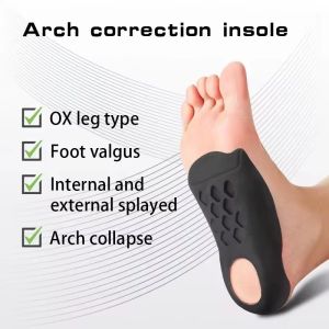 1 คู่ Orthotic Insoles Arch Support Insoles Plantar Fasciitis Shoes พื้นรองเท้า Orthopedic Insoles Flat Feet