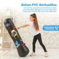 COD0 Standing Boxing Ball Samsak Tinju Anak Inflatable - Standing Boxing Samsak Angin Training Target Material PVC 120CM 160CM Olahraga Dewasa dan Anak Motorik Education. 