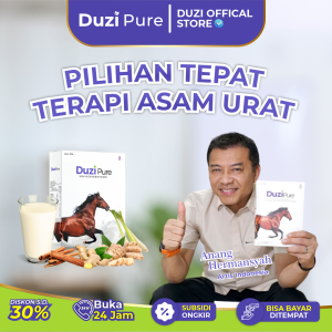Duzi Pure - Susu Kuda Lombok Bubuk 100% Original 200 Gram 1 Box