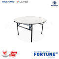 Seahorse Fortune 120 - Meja Banquet | Meja Meeting | Round Table | Meja Bulat - Multplek Coating. 