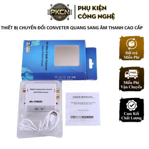 Thiết bị chuyển đổi Converter Quang sang âm thanh cao cấp DAC220 Coaxial to Audio R/F -dc3673