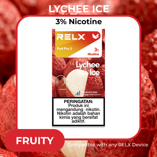 RELX Pod Pro 2 - Lychee Ice (Isi 1 Pod)