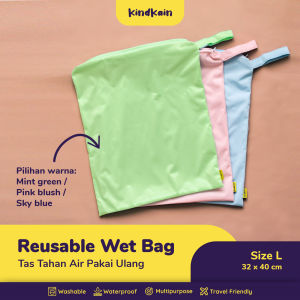 KindKain Tas Anti Air Kantong Waterproof Cuci Ulang Reusable Wet Bag