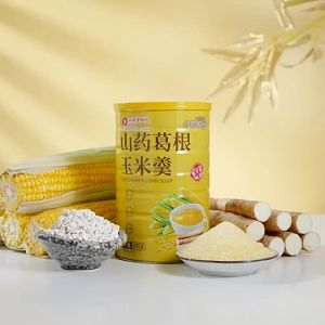 500g Sugar-free yam kudzu root and corn flour Sugar-free Yam and Kudzu Corn Soup Brewing Instant Instant Yam and Kudzu Corn Flour