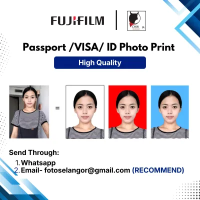 Passport Photo printing (High Quality) all size EDIT FOLLOW MALAYSIA PASSPORT SIZE PHOTO