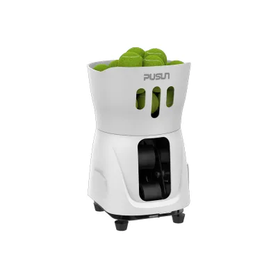 SG【ReadyStock】PUSUN Smart Pro Tennis Ball Machine with Bluetooth APP 100-Ball Capacity 6H Battery Portable 13.5kg for Solo Practice