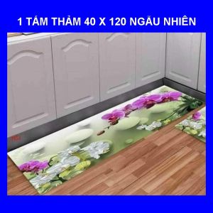 (Xả kho giá gốc) Thảm bếp thảm lau chân dành cho nhà bếp thảm 3D chống trơn trượt thấm hút nước