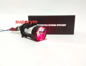 Lampu utama mini biled xcase xc h4 blue lens premium devil kipas projector mini 50 watt putih kuning