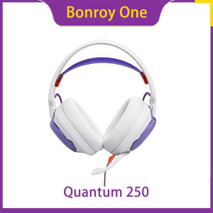 JBL Quantum 250 Wired Over Ear Gaming Headset Detachable Boom Mic 3.5mm Connection 40mm Driver Compatible With PC Console Tablet Mobile For In-game Chat Live Streaming Voice Call