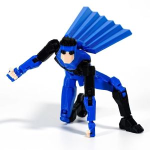 GOLDVAULT Dummy 3D Printed Action Figures Invincible 3.0 Superheroes Multi-Jointed Shapeshift Anime Toys Anime Mannequin Model Collectible