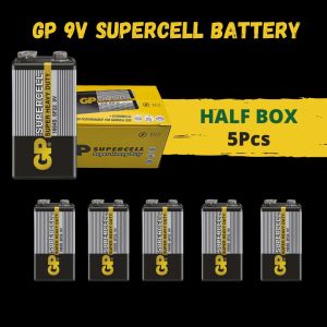 GP Supercell Heavy Duty Long Lasting Durable Original 9V Square Battery Bateri Petak [1Box-10Pcs]