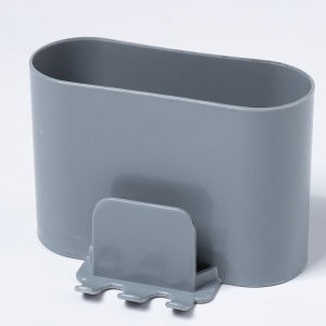 Wall-mounted Punch-free Toothbrush Holder Mouthwash Cup Water Filter Holder Bathroom Toothpaste Storage Rack