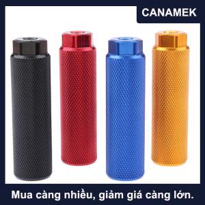【CANAMEK】 1pcs hợp kim chân diễn viên đóng Thế PEG cho BMX xe đạp phù hợp với 3 8 inch Trục xe đạp chốt chống trượt dẫn chân còn lại chốt Phụ Kiện Xe Đạp