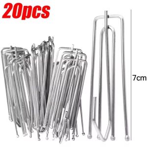 20Pcs 4Prongs Curtain Tape Hooks Anti-rust Drapery Hook Pinch Clip Alloy Shower Curtain Cloth Clamp Pleat Clips Home Curtain Tool