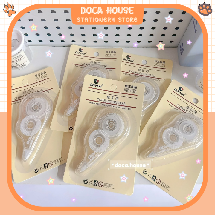 Bút Xóa Giấy Dạng Kéo Trong Suốt MUJI Style Nhanh Khô Bám Dính Tốt Nhỏ Gọn Tiện Lợi Dành Cho Học Sinh Văn Phòng | Lazada Việt Nam