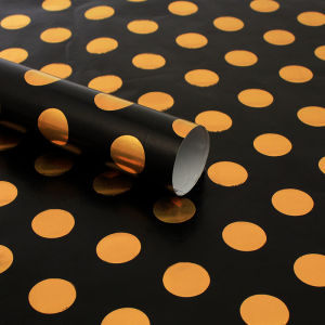 Premium Laser Gold Geometric Bronzing Birthday Party Wedding Wrapping Wrap Gift Paper Kertas Hadiah 礼物纸