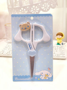 Gunting Pemotong Kertas Comel Sanrio Kartun Alat Tulis Keluli Tahan Karat Pelajar / Pejabat / Rumah | Stainless Steel Cutter Cute Cartoon Scissors Stationery for Student / Office / Home | 三丽鸥不锈钢剪刀 学生文具 家用办公