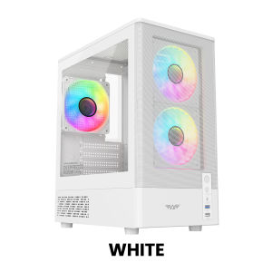 Armaggeddon Aquaron DeepFreeze Duplex 2 Chroma MATX USB 3.0 PC Case with 3 ARGB PC Fan