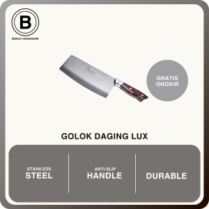 Golok Daging Lux Gagang Bakelite|Meat Cleaver AL1425